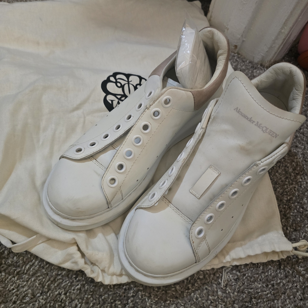 Alexander McQueen White Sneakers